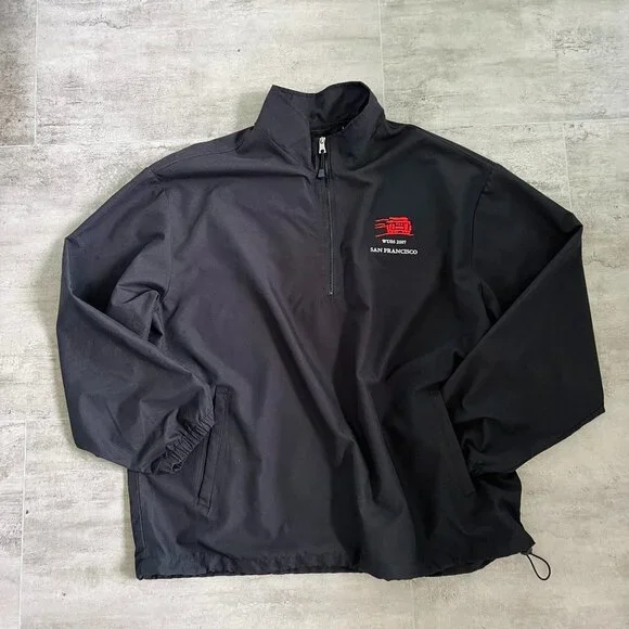 NORTH N END Size-XL Light -Weight Wind-breaker Black Sweatshirts - Picture 1 of 5